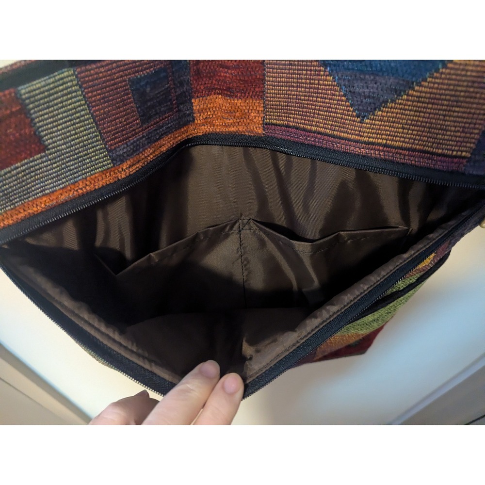 Danny K Smithsonian Tapestry Tote‎ Bag Set Geometric Abstract 4 Piece - Picture 5 of 8